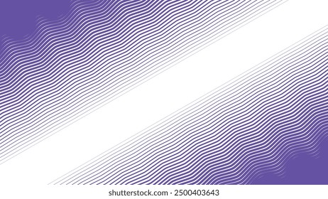 Fondo abstracto de líneas onduladas púrpuras para fondo o presentación