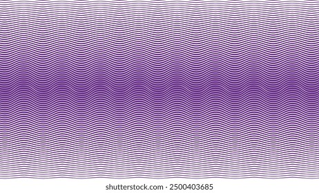 Purple wavy lines abstract background for backdrop or presentation