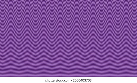 Purple wavy lines abstract background for backdrop or presentation