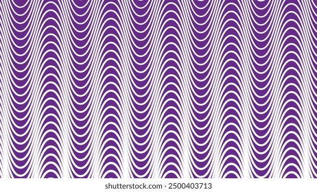 Purple wavy lines abstract background for backdrop or presentation