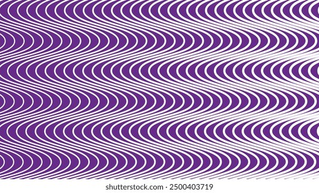 Fondo abstracto de líneas onduladas púrpuras para fondo o presentación