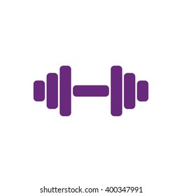 Purple weight icon vector illustration
