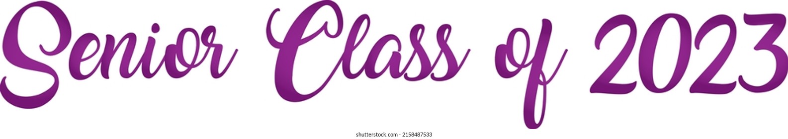 Purple Welcome Senior Class of 2023