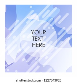 Purple and white background with typography vector
