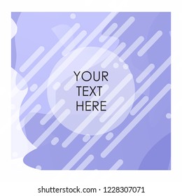 Purple and white background with typography vector