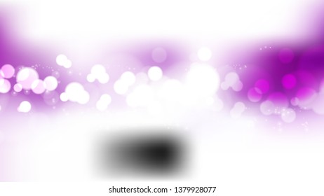 Purple and White Blur Lights Background