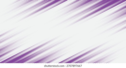Roxo e branco escova envoltório carro adesivo padrão abstrato banner esportivo linhas de cor roxo e branco combinação de pincel grunge moderno padrão automobilístico design vetor de corrida.