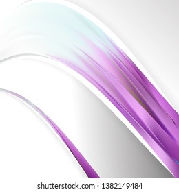 Purple and White Business Brochure Template