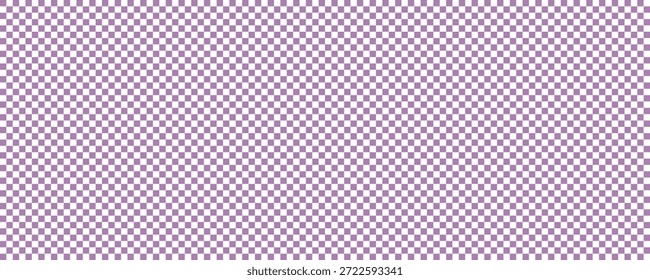 Colores a cuadros blancos púrpuras. Tablero de damas de dos colores. Colores púrpura y blanco del tablero de ajedrez. Tablero de ajedrez, textura de damero. Fondo de patrón cuadrado. textura.