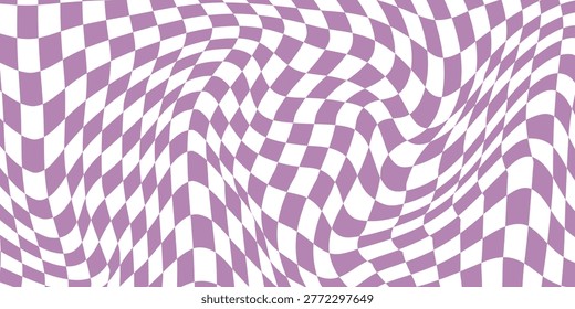 Colores cuadros blancos púrpuras