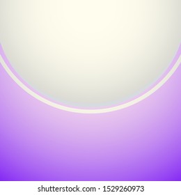 Purple & White Circular Gradient Background