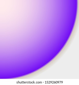 Purple & White Circular Gradient Background