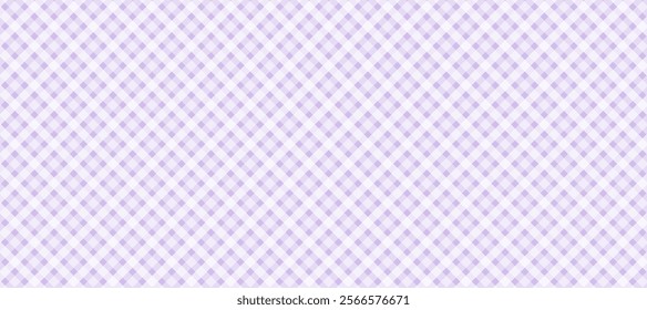 Purple and white diagonal fabric texture background