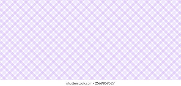 Purple and white diagonal fabric texture background