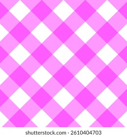 purple and white gingham checkered pattern, featuring evenly spaced squares creating a classic, cozy, and cheerful look. Ideal for rustic designs, picnic themes, or playful fashion elements.