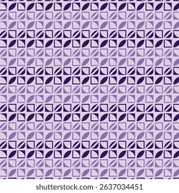 Purple and white graphic design for fabric pattern design, pattern background