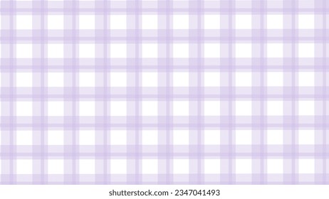 Purple and white plaid checkered background