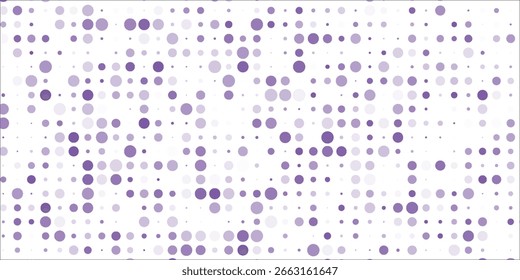 Fondo de lunares púrpura y blanco