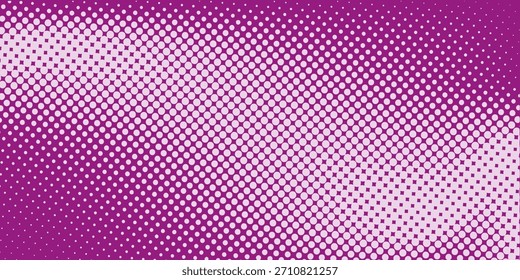 Purple and White Polka Dot Background