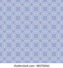 Purple and white seamless geometric pattern, repeating texture. Seamless line background. Contemporary graphic design, ethnic arabic, indian, turkish monochrome ornament.