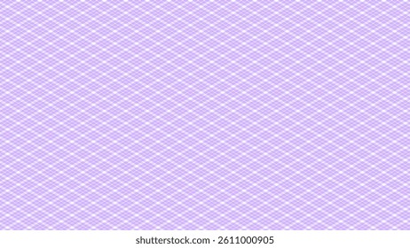 Purple and white seamless pattern with geometric shapes. Plaid textured check vector background. 