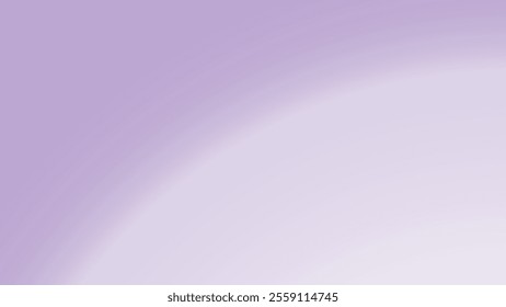 Purple and white smooth gradient abstract background for backdrop or presentation