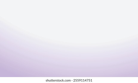 Purple and white smooth gradient abstract background for backdrop or presentation
