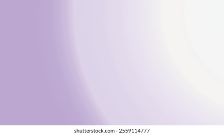 Purple and white smooth gradient abstract background for backdrop or presentation