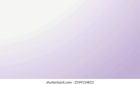 Purple and white smooth gradient abstract background for backdrop or presentation