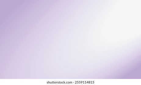 Purple and white smooth gradient abstract background for backdrop or presentation