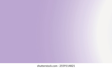 Purple and white smooth gradient abstract background for backdrop or presentation