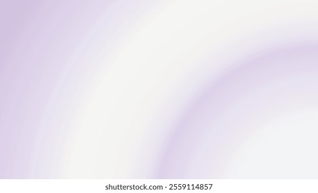 Purple and white smooth gradient abstract background for backdrop or presentation