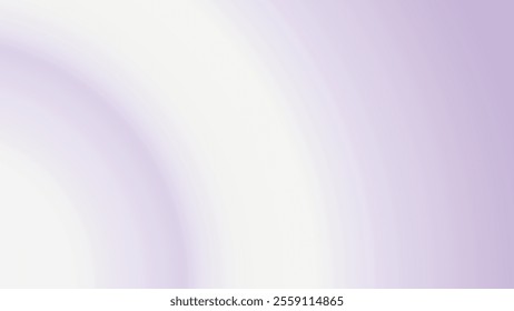 Purple and white smooth gradient abstract background for backdrop or presentation