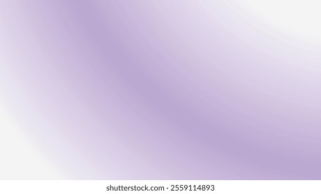 Purple and white smooth gradient abstract background for backdrop or presentation