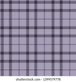 Purple  and  White  Tartan  Plaid  Seamless Pattern Background. Flannel  Shirt Tartan Patterns. Trendy Tiles Vector Illustration for Wallpapers.
