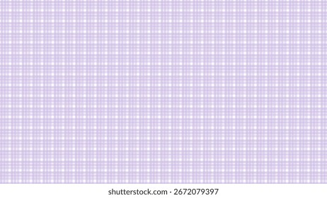 Padrão sem costura tartã roxo e branco.  Plano de fundo xadrez com listras roxas.