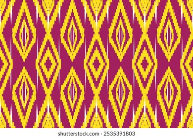 Purple and Yellow Diamond Weave Pattern: Seamless Geometric Design for Fashion Fabrics and Bold Home Decor