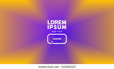 Fondo de gradación morado y amarillo, esparciendo cruz