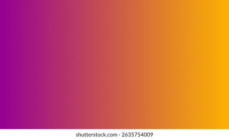 Purple and yellow gradient background vector, suitable for use as background, presentation
