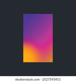 Purple yellow gradient portrait background