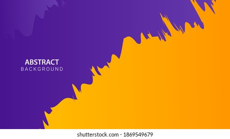 Purple and Yellow Grunge Abstract Background. Good Used for Wallpaper, Feed, Landing Page, Backdrop, etc - EPS 10 Vector