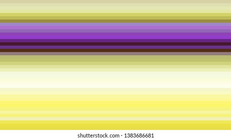 Purple and Yellow Horizontal Stripes Background Vector Graphic