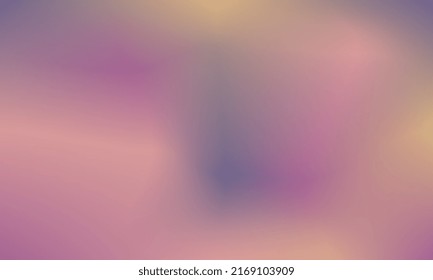 Purple, Yellow, Pink Gradient Background Design. Abstract Shaped, Suitable for Website or Poster Display.