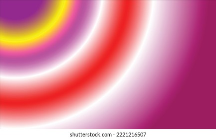 purple, yellow, pink, red and white background