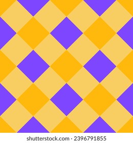 Violett-gelbes, nahtloses Muster 