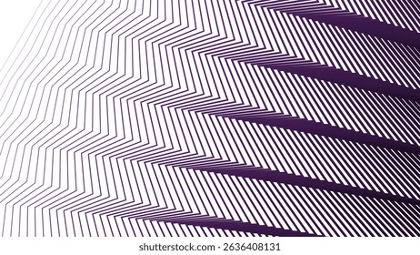 Purple Zigzag Stripes Line Pattern Background for Bold and Stylish Designs