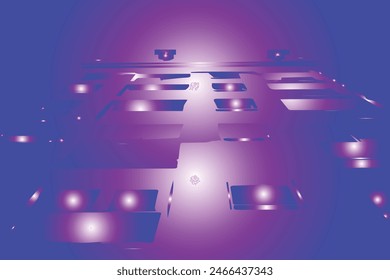 Purple,and blue color combination gradient background design.