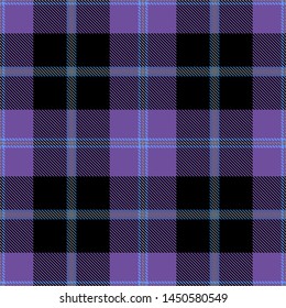 Purple,Black and Blue Tartan Plaid Scottish Seamless Pattern. Texture from tartan, plaid, tablecloths, shirts, clothes, dresses, bedding, blankets and other textile.