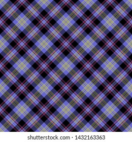 Purple,Black,Red and Yellow Tartan Plaid Scottish Seamless Pattern. Texture from tartan, plaid, tablecloths, shirts, clothes, dresses, bedding, blankets and other textile.