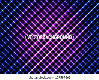 purple-blue background with luminous stripes intersecting